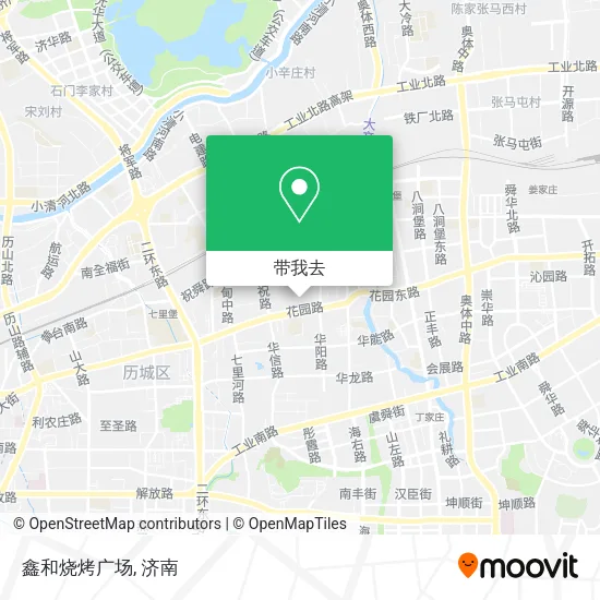 鑫和烧烤广场地图