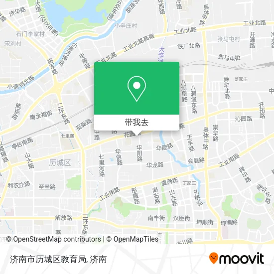 济南市历城区教育局地图