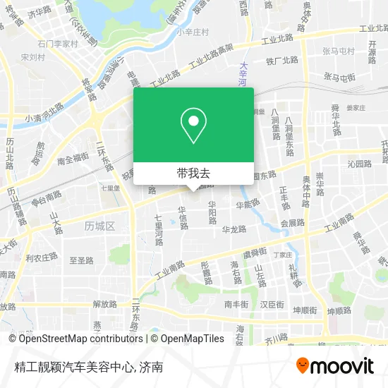 精工靓颖汽车美容中心地图