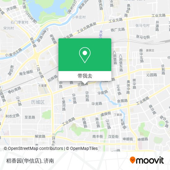 稻香园(华信店)地图