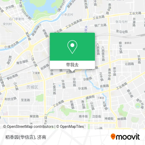 稻香园(华信店)地图