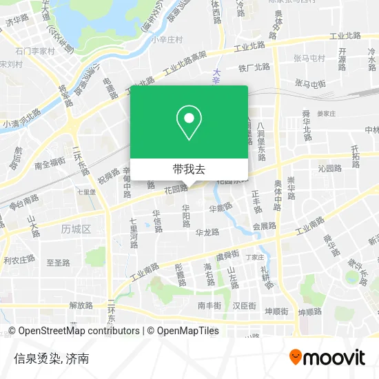 信泉烫染地图