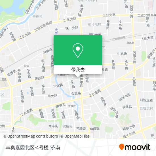 丰奥嘉园北区-4号楼地图