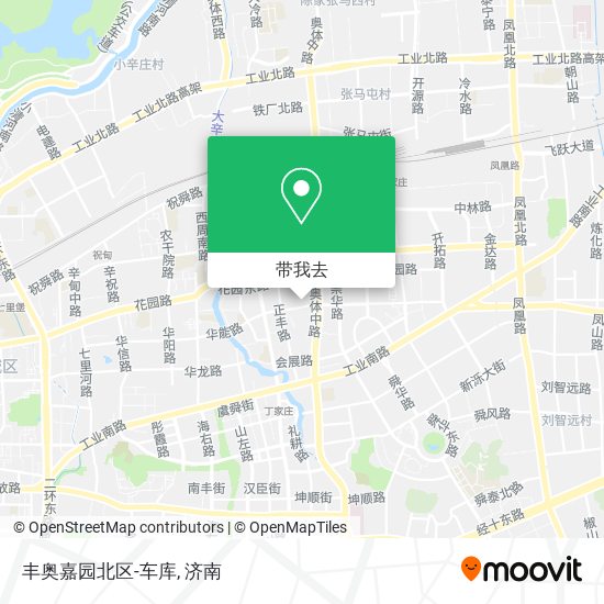 丰奥嘉园北区-车库地图