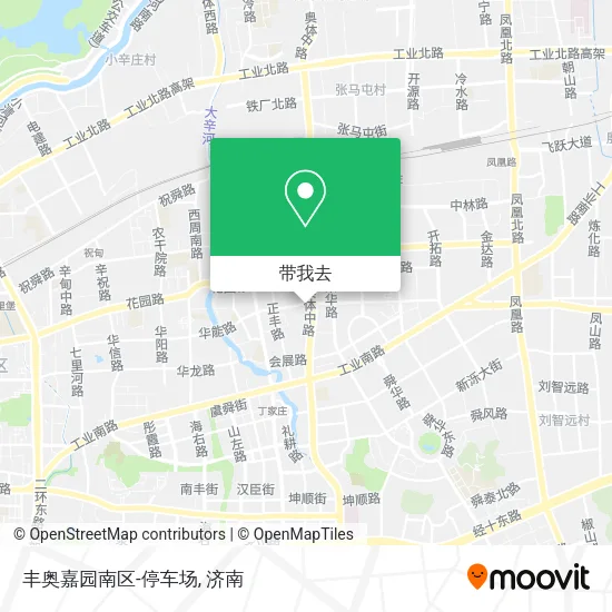 丰奥嘉园南区-停车场地图