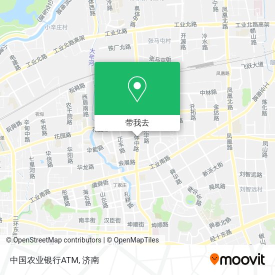 中国农业银行ATM地图