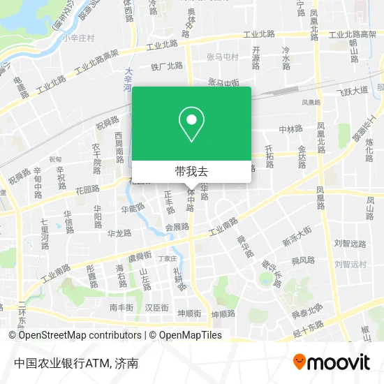 中国农业银行ATM地图