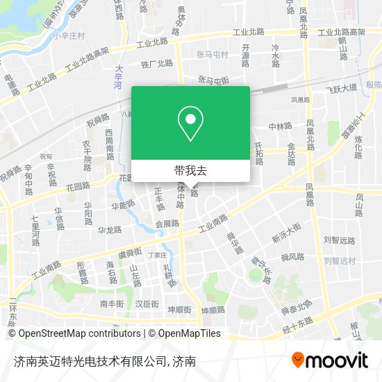 济南英迈特光电技术有限公司地图