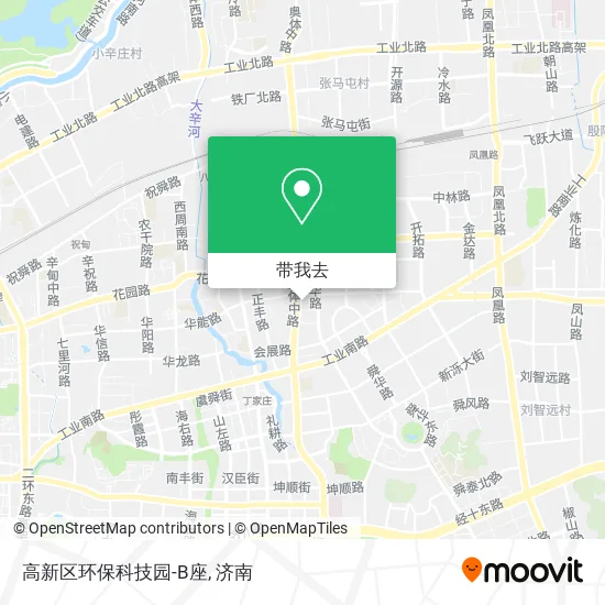 高新区环保科技园-B座地图