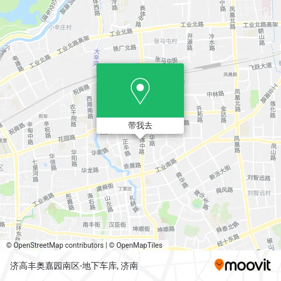 济高丰奥嘉园南区-地下车库地图