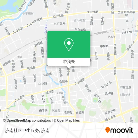 济南社区卫生服务地图