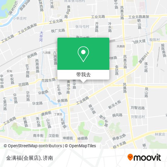 金满福(会展店)地图
