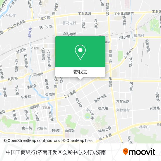 中国工商银行(济南开发区会展中心支行)地图