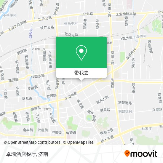 卓瑞酒店餐厅地图