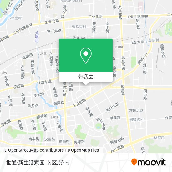 世通·新生活家园-南区地图
