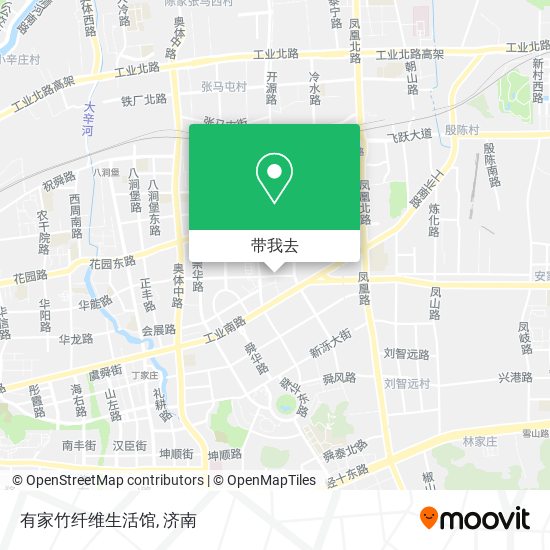 有家竹纤维生活馆地图