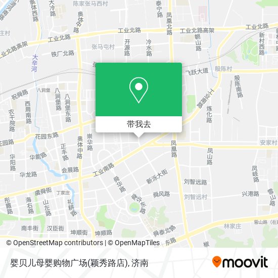 婴贝儿母婴购物广场(颖秀路店)地图
