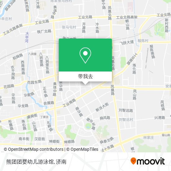 熊团团婴幼儿游泳馆地图