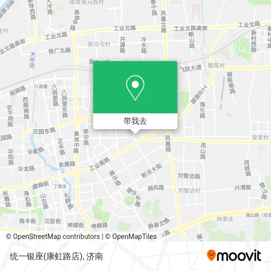 统一银座(康虹路店)地图