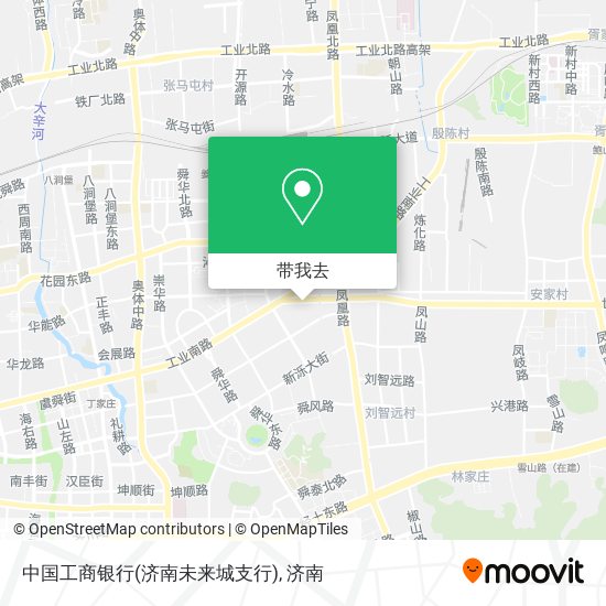 中国工商银行(济南未来城支行)地图