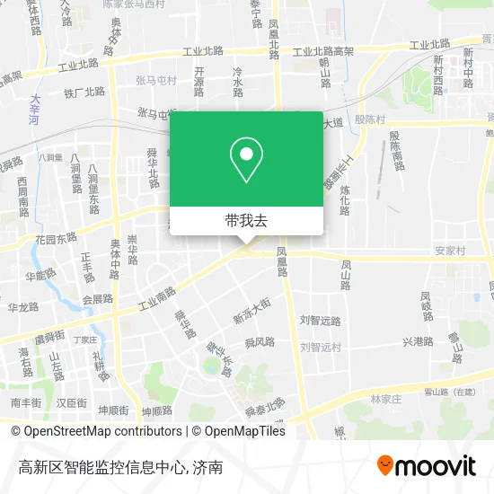 高新区智能监控信息中心地图