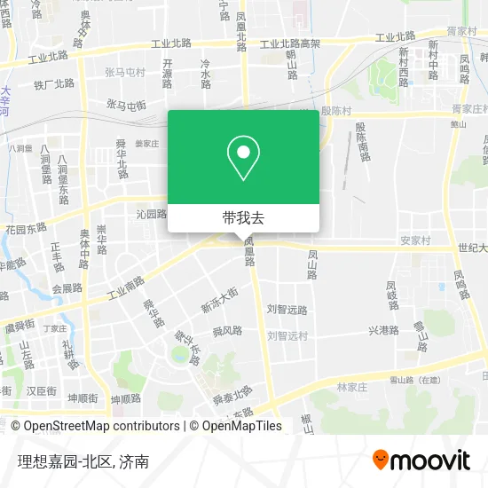 理想嘉园-北区地图
