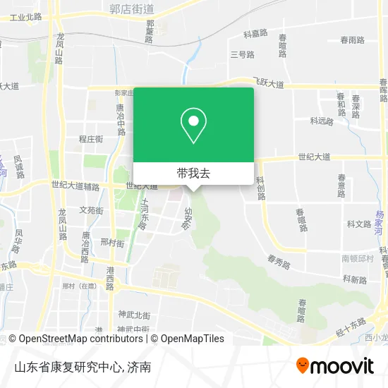 山东省康复研究中心地图