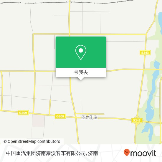 中国重汽集团济南豪沃客车有限公司地图