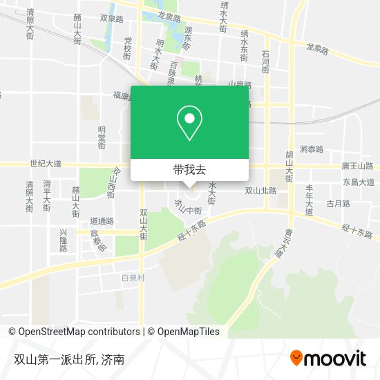 双山第一派出所地图