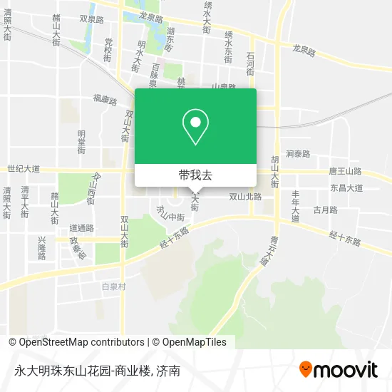 永大明珠东山花园-商业楼地图