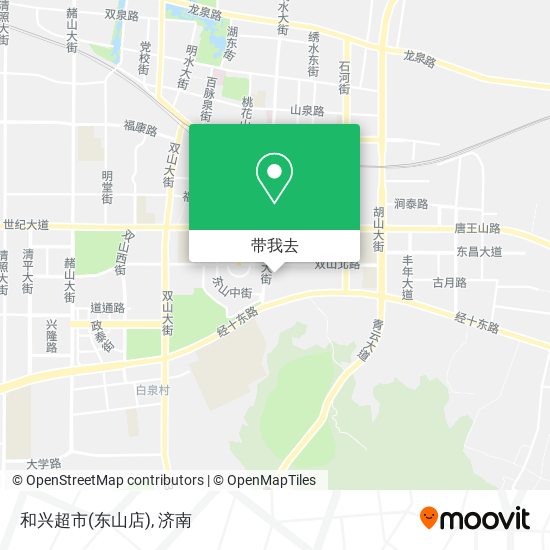 和兴超市(东山店)地图