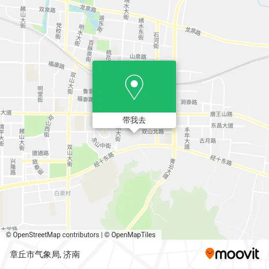 章丘市气象局地图