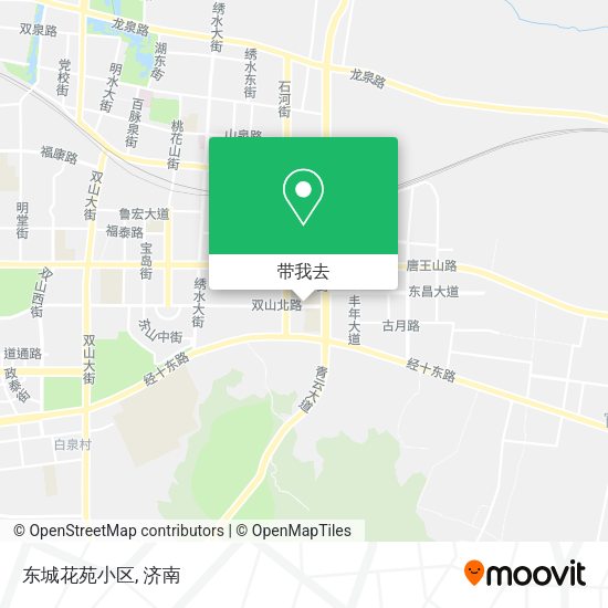 东城花苑小区地图