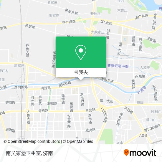 南吴家堡卫生室地图