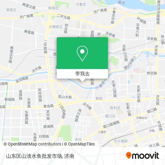 山东匡山淡水鱼批发市场地图
