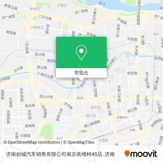 济南创城汽车销售有限公司南京依维柯4S店地图