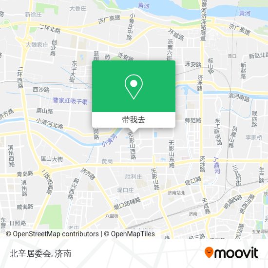 北辛居委会地图