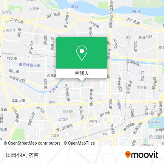 田园小区地图