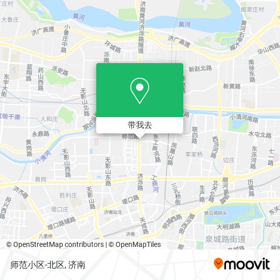 师范小区-北区地图