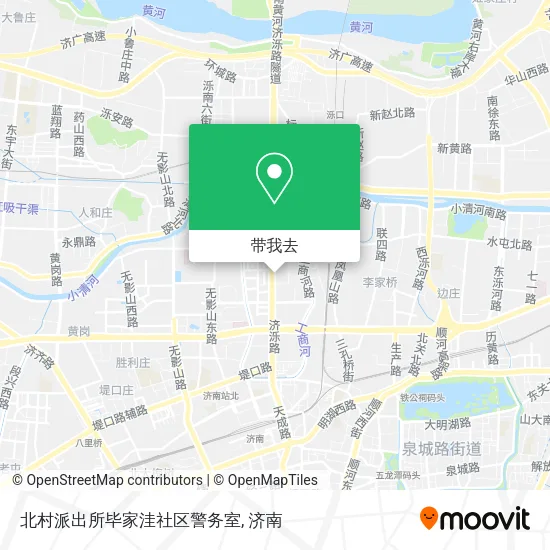 北村派出所毕家洼社区警务室地图