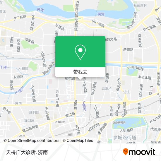 天桥广大诊所地图