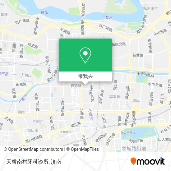 天桥南村牙科诊所地图