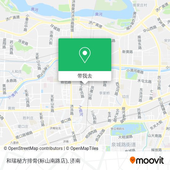 和瑞秘方排骨(标山南路店)地图