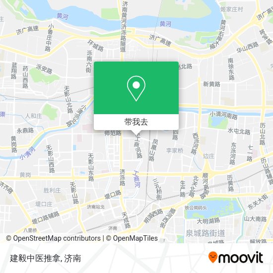 建毅中医推拿地图