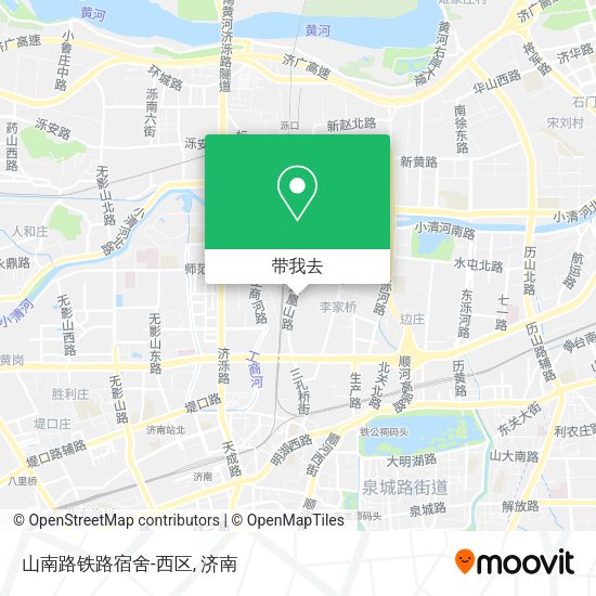 山南路铁路宿舍-西区地图