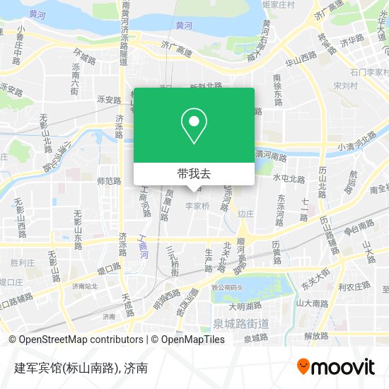 建军宾馆(标山南路)地图