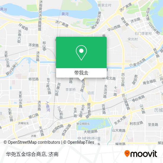 华尧五金综合商店地图