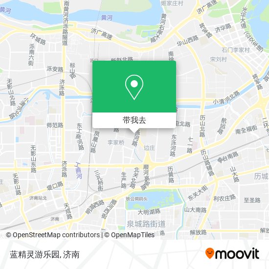 蓝精灵游乐园地图