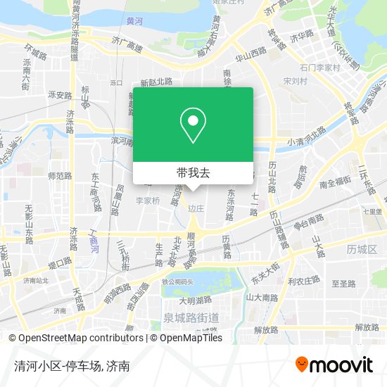 清河小区-停车场地图