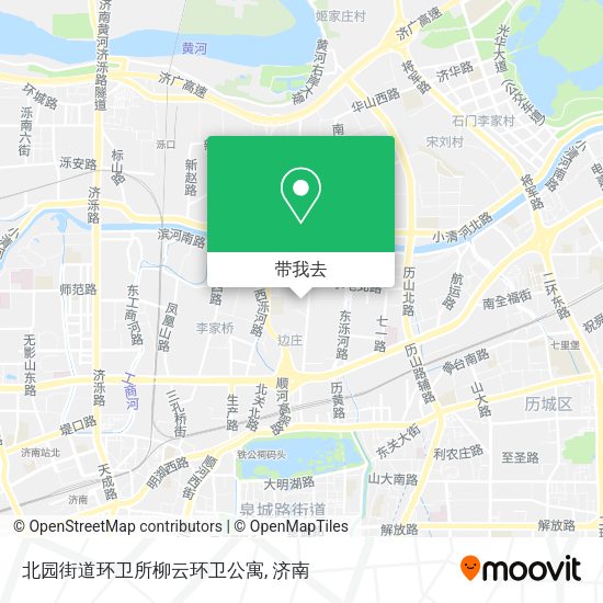 北园街道环卫所柳云环卫公寓地图